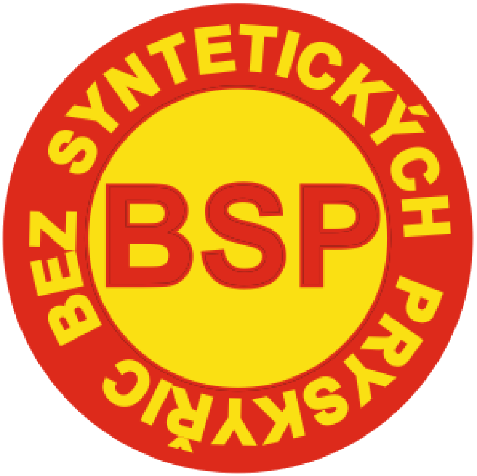 Logo označuje olejové přípravky, které jsou vyrobeny bez použití syntetických pryskyřic (pojiv)